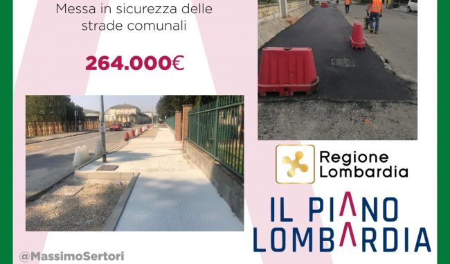 Piano Lombardia, alla Provincia di Lodi 7,2milioni. Al via i lavori sul territorio