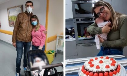 Positiva al covid, la mamma vede la sua bambina 19 giorni dopo il parto FOTO