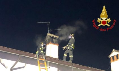 Canna fumaria a fuoco in una villetta di Sant'Angelo Lodigiano