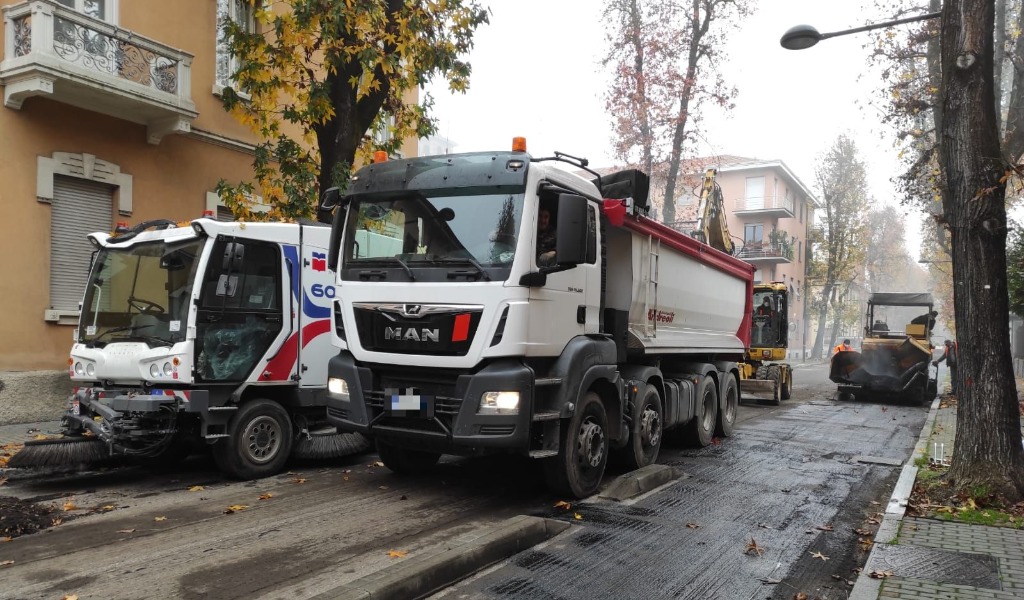 Asfaltatura Viale Rimembranze, iniziata la seconda fase: ecco le nuove modifiche alla viabilità FOTO