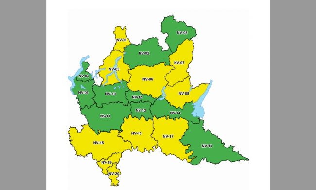 In arrivo aria fredda e anche la prima neve: la Protezione Civile lancia l’allerta gialla