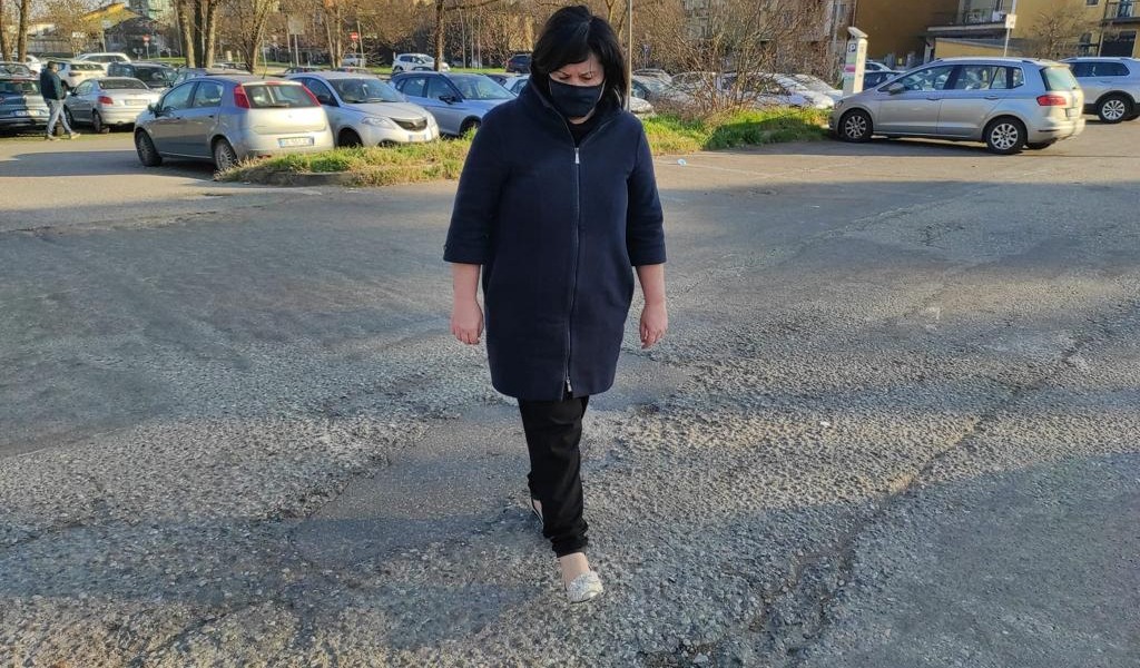 Riqualificazione parcheggio via Massena, il sopralluogo del Sindaco Casanova