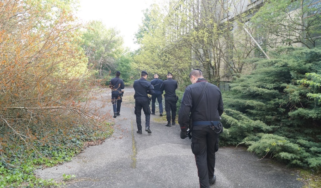 Controlli nell’area dismessa dell’ex azienda “Fardeco” di Codogno