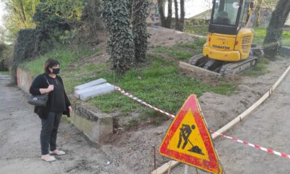 Iniziati i lavori al parco delle Baste, nuova rampa in arrivo