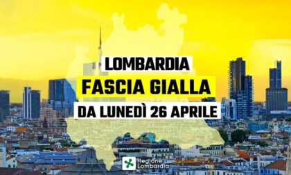 Lombardia zona gialla da lunedì, la conferma di Fontana