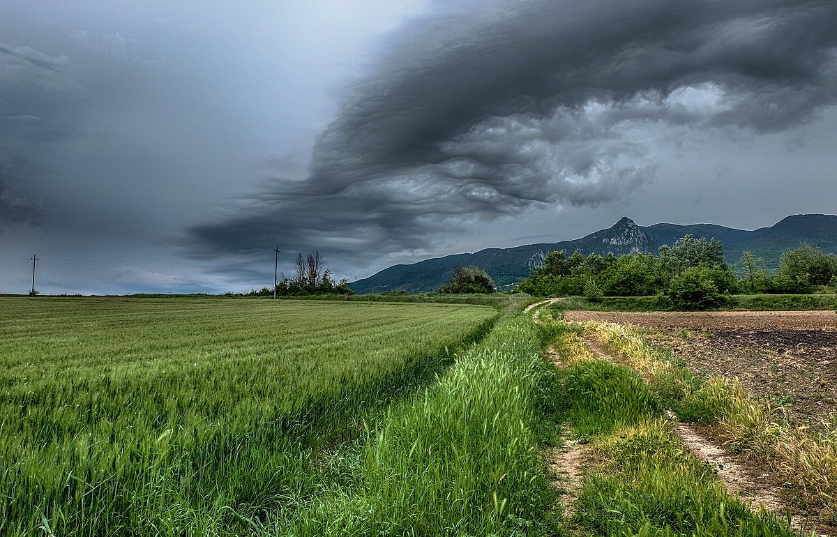 Allerta meteo gialla a Lodi per rischio rovesci e temporali