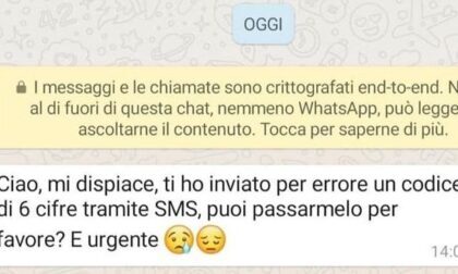 Se un amico vi chiede di inviargli un codice a 6 cifre, non rispondete