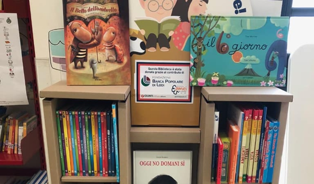 100 libri in regalo ai piccoli pazienti del Maggiore di Lodi