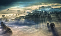 La foto più bella del mondo di fenomeni meteo è stata scattata sull'Adda