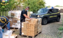 Sotto sequestro capannone pieno di cosmetici contraffatti, due denunciati dai finanzieri lodigiani