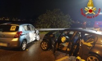 Scontro tra auto a Salerano, feriti un neopatentato e un 74enne