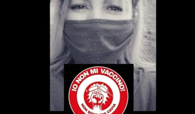 “Non mi vaccino, non sono una cavia”: muore di Covid a 52 anni Barbara Fisichella