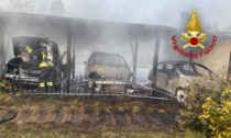 Incendi nel Lodigiano, un furgone e tre auto in fiamme in mezza giornata