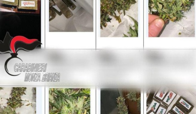 Operai vendono droga su Telegram e Instagram con tanto di prezziario: otto arresti