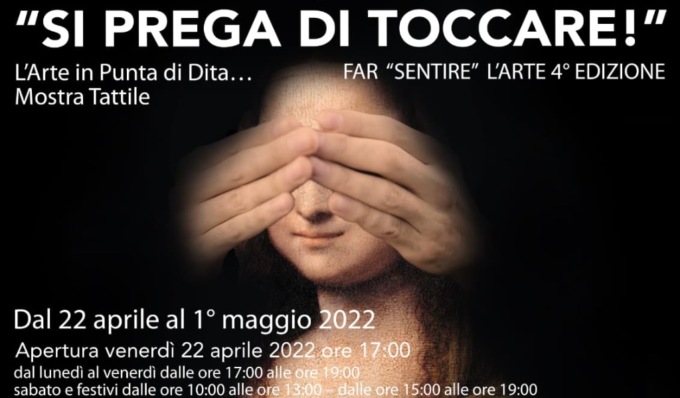 A Lodi un’imperdibile mostra tattile per far conoscere il bello attraverso le mani