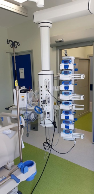 La rinnovata Terapia Intensiva dell'ospedale di Codogno