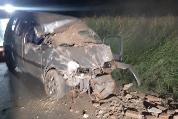 Brembio: si schianta con l’auto contro la Madonnina, trasportato in elicottero all’ospedale