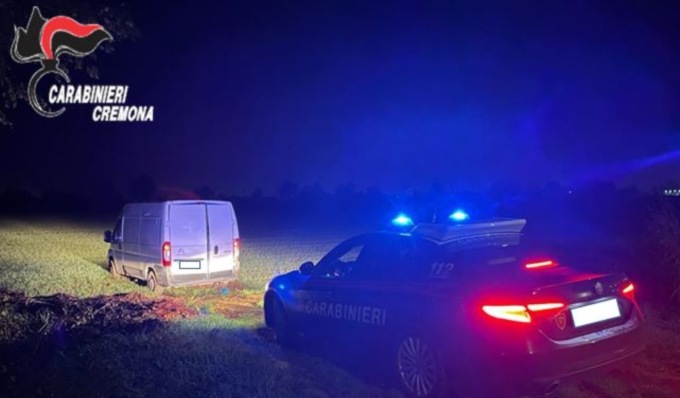 Ladri in fuga dal Cremasco a Zelo con 200mila euro di refurtiva nel furgone
