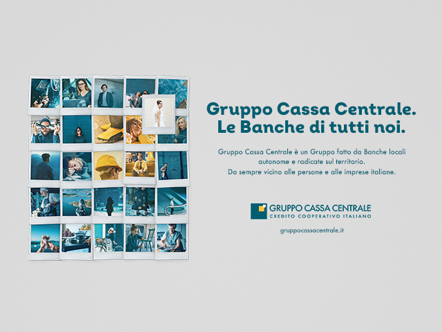 Gruppo Cassa Centrale: al via il quarto flight di comunicazione