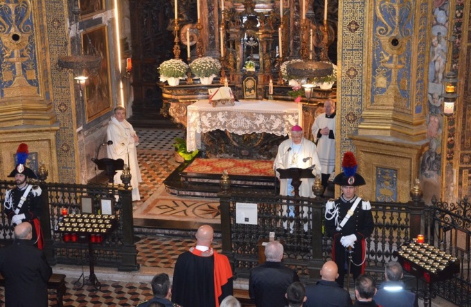In ricordo della battaglia del 1944 e degli orfani: celebrata la Virgo Fidelis
