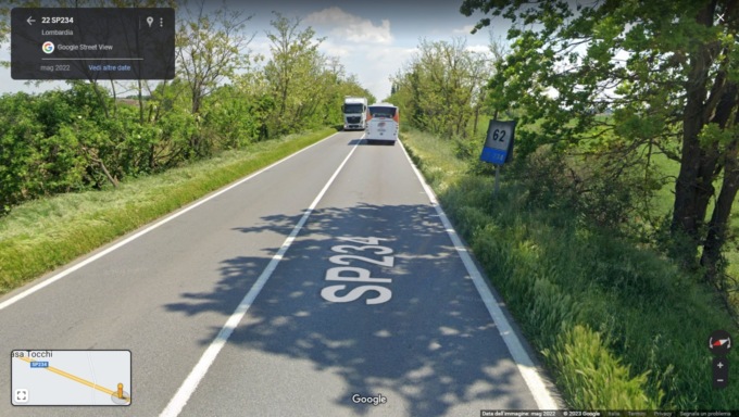 Recupero di un camion incidentato: domenica chiuso tratto della Codognese