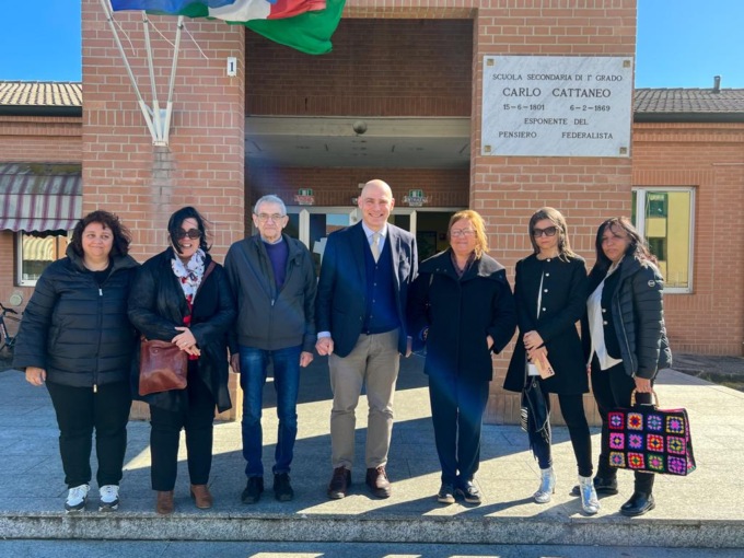 L’onorevole Frassinetti in visita a Zelo: “Le vostre scuole sono un modello da imitare”