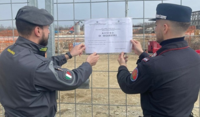 Traffico illecito di rifiuti, sequestro di oltre 8 milioni di euro