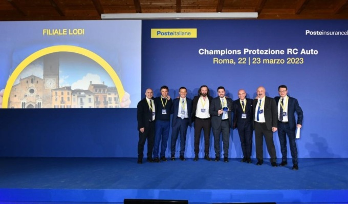 Poste Italiane: premiata la filiale di Lodi per i risultati di eccellenza nel settore delle assicurazioni