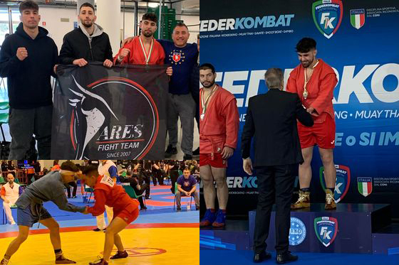 Che successo: Lorenzo Principe medaglia d’oro nella lotta Sambo