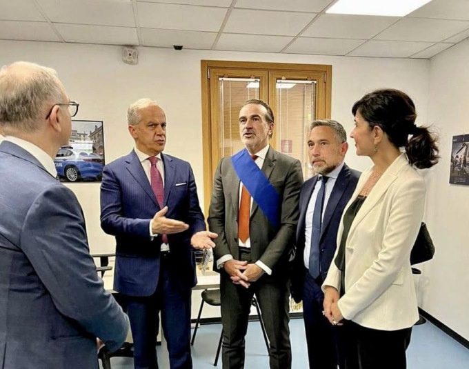 Il ministro Piantedosi a Lodi: “Fondamentale la presenza di posti di polizia in ospedale”