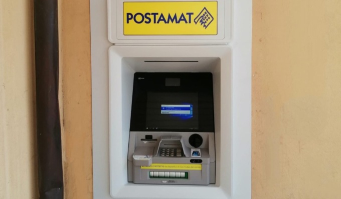 Installato nuovo ATM Postamat nell’ufficio postale di Casalpusterlengo