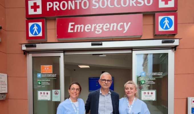 A Lodi arriva l’assistente di Pronto Soccorso: sarà operativo 7 giorni su 7