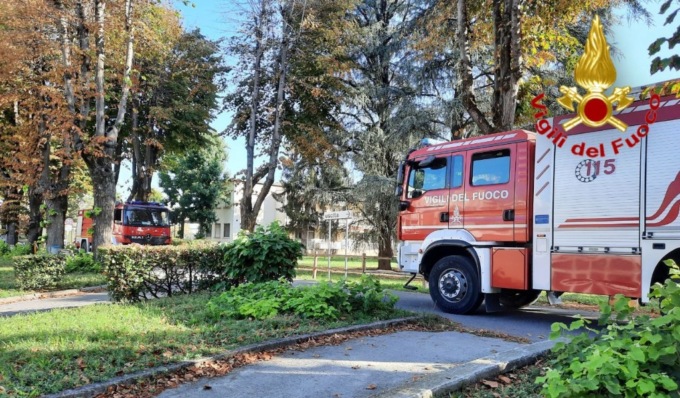 Incendio in ospedale a Codogno, le fiamme partite da una camera pazienti