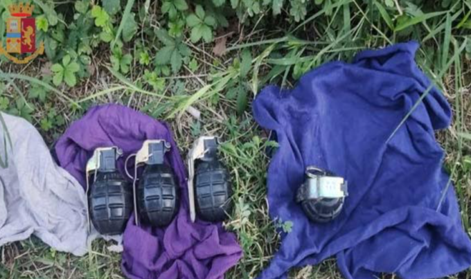 Nel centro sportivo di Cervignano d’Adda trovate pistole, proiettili…e bombe a mano