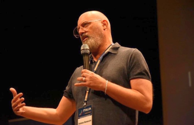 Bonaccini e l’ex ministro della difesa Guerini arrivano alla Festa de l’Unità di Lodi