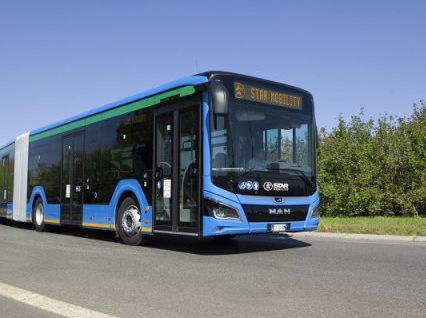 Uno degli autobus di Star Mobility