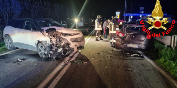 Incidente sulla Strada Provinciale 107, coinvolte 4 persone