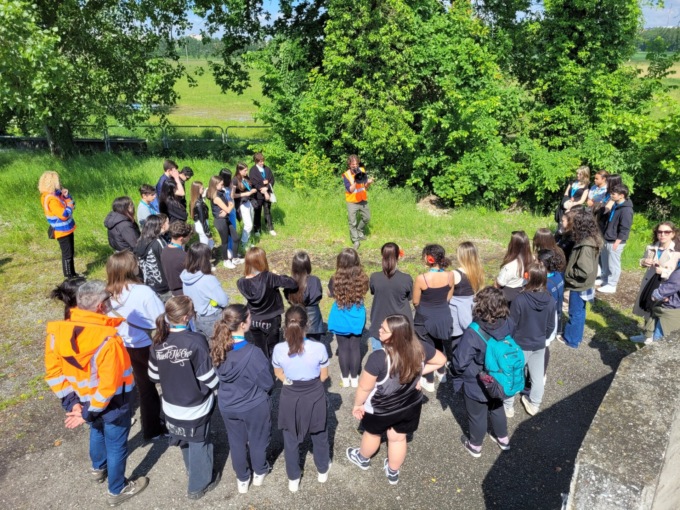 Ambiente, acqua, natura: gli studenti lodigiani in visita agli impianti di Sal