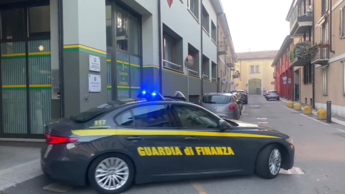 La sede della Guardia di Finanza di Lodi