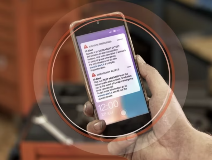 In provincia di Lodi tornano i test d’allarme IT-Alert su tutti i cellulari, scopri come funziona