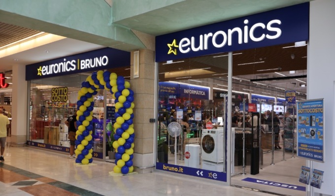 Nuovo punto vendita Euronics Bruno, l’inaugurazione nelle Gallerie Bennet di Pieve Fissiraga