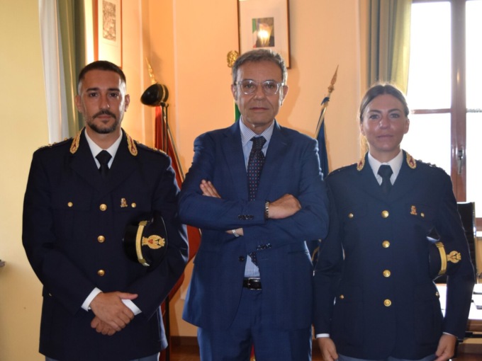 Due nuovi commissari per la Questura di Lodi, sono i dottori Giuseppe Salvatore e Sara Pericone
