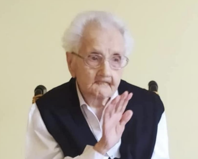 Muore a 108 anni la lodigiana più longeva, addio a Suor Franceschina Troilo