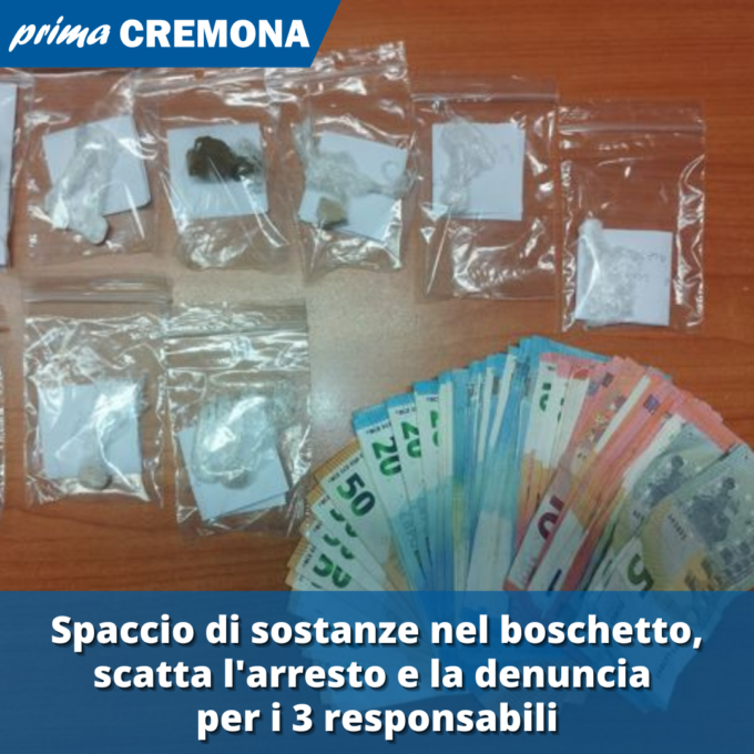 Fermata attività di spaccio di stupefacenti: 3 i responsabili identificati