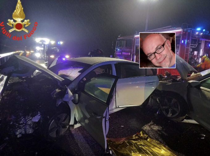Tragico frontale a Tavazzano, muore il 53enne Fabio Not di Lodi Vecchio