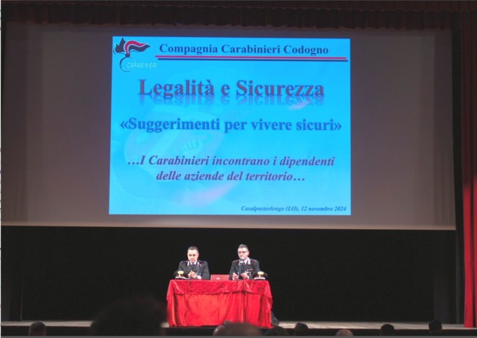 Prevenzione, legalità, reati predatori: i carabinieri incontrano le aziende del Basso Lodigiano