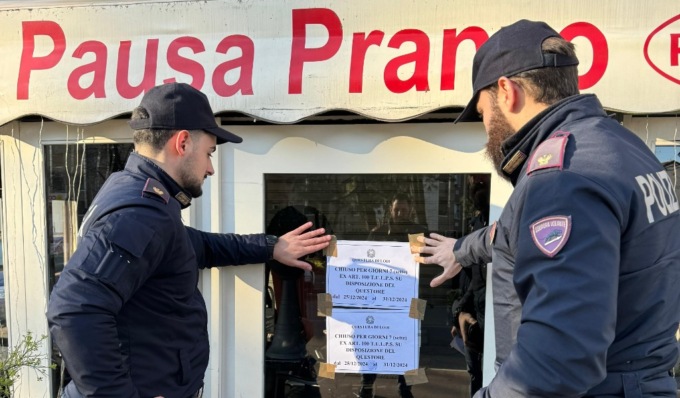Violenta lite dentro e fuori dal locale, il Questore ne dispone la chiusura
