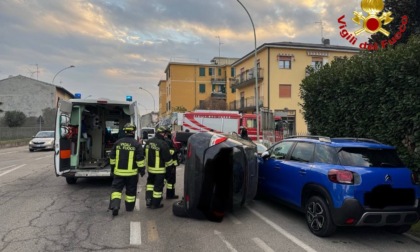 Scontro tra quattro auto a Lodi, coinvolti due uomini e una 27enne