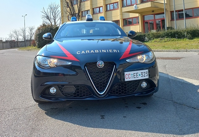 Uno scorcio della sede del Comando provinciale dei carabinieri di Lodi