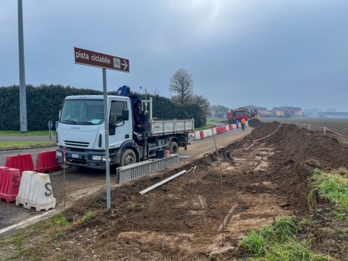 Una nuova pista ciclabile nel Lodigiano, intervento da 300mila euro a Zelo Buon Persico